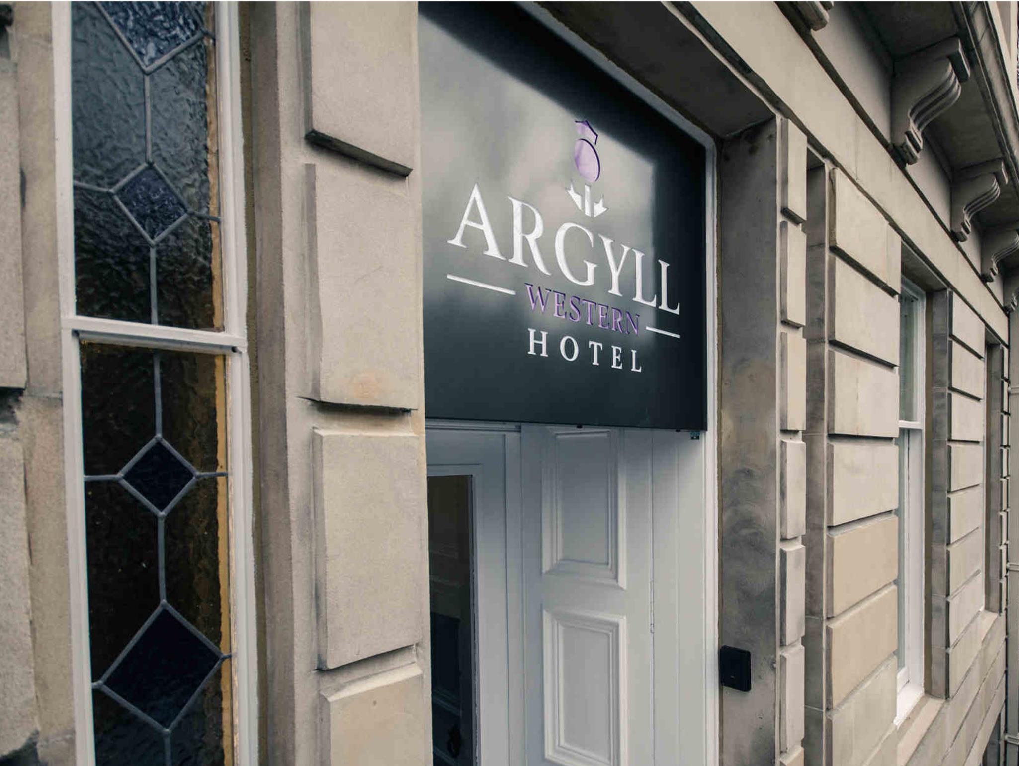Argyll Western Hotel Глазго Экстерьер фото